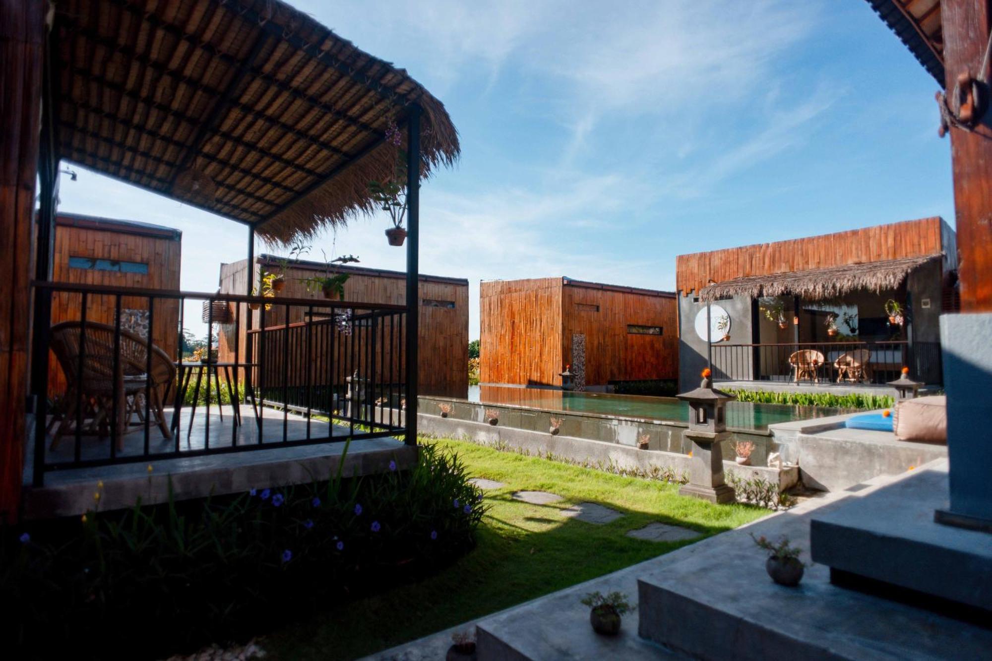 Nila Chandra Bungalows Ubud Exterior foto